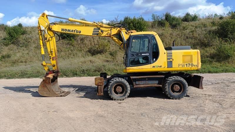 Komatsu PW 170-6 Wheeled excavators