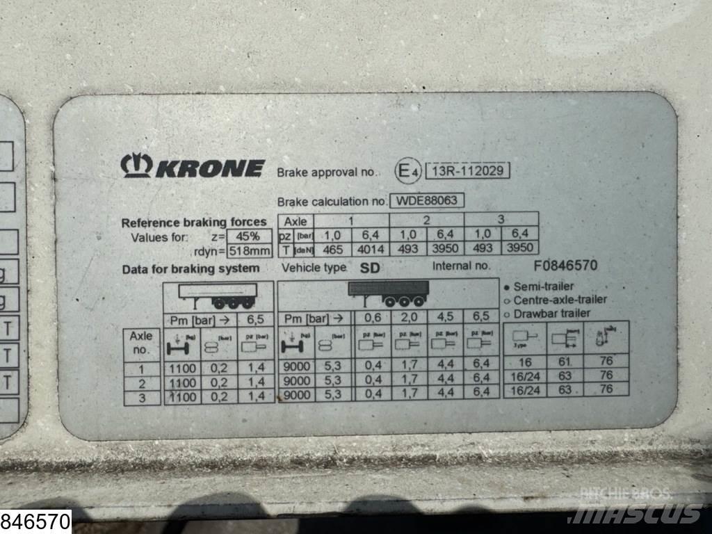 Krone Tautliner Curtain sider semi-trailers