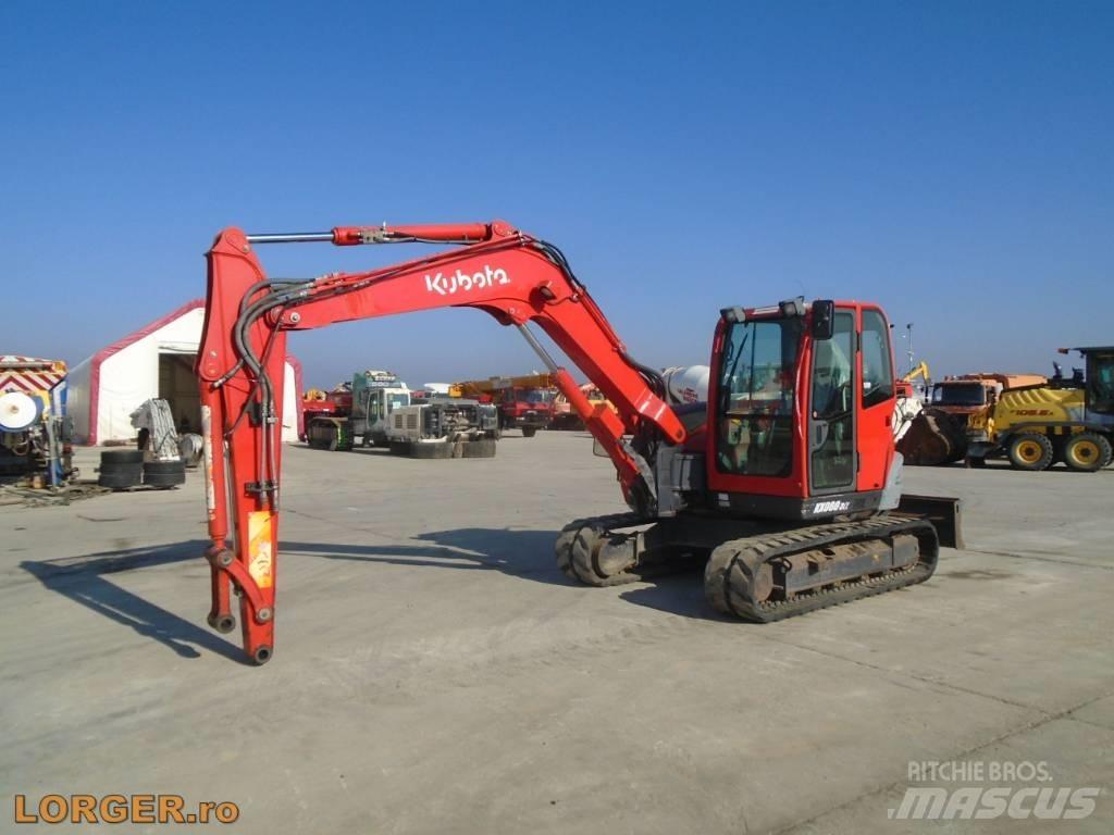 Kubota KX 080-3 Crawler excavators