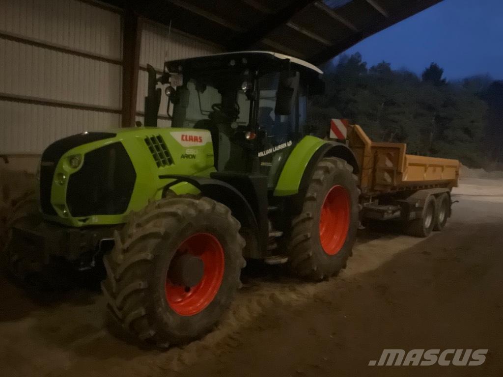 CLAAS ARION 650 cis + Tractors