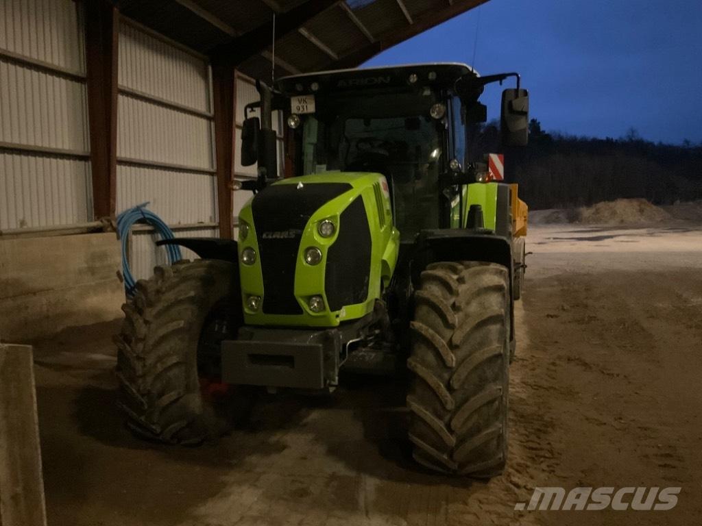 CLAAS ARION 650 cis + Tractors