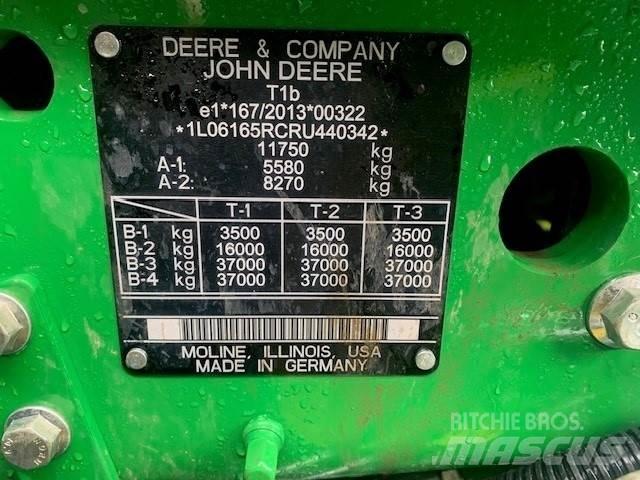 John Deere 6R165 Tractors