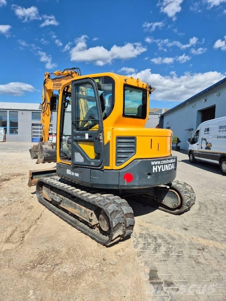 Hyundai R 80 CR-9A Mini excavators  7t - 12t