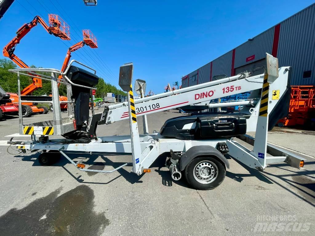 Dinolift 135 tb Trailer mounted platforms