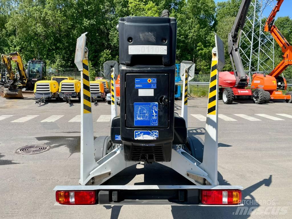 Dinolift 135 tb Trailer mounted platforms