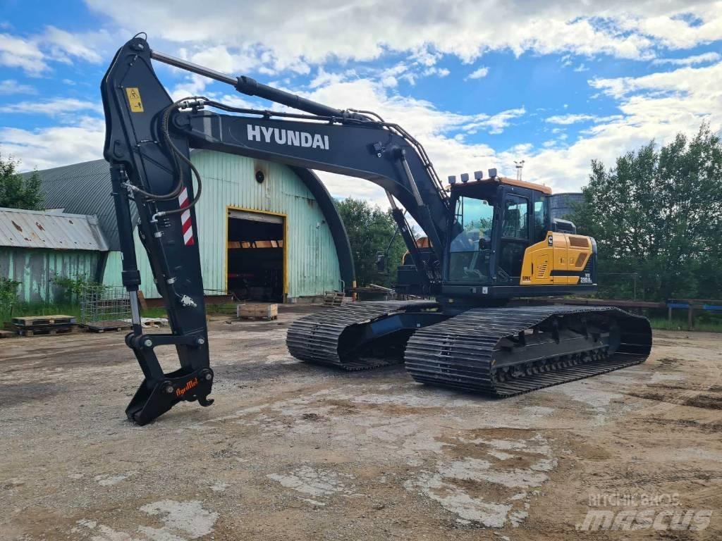 Hyundai HX210AL Crawler excavators