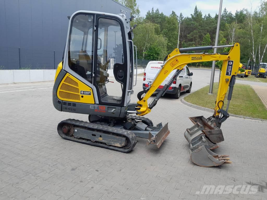 Wacker Neuson ET18 Crawler excavators