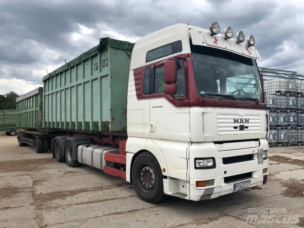 MAN TGA26.460 Demountable trucks