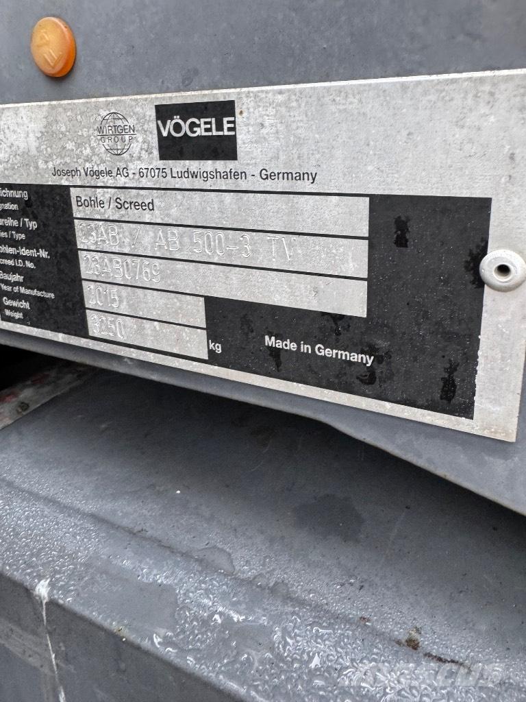 Vögele 1800-3 Asphalt pavers