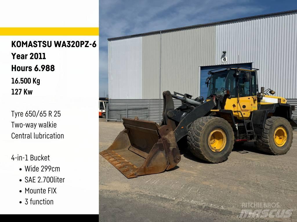 Komatsu WA320PZ-6 Wheel loaders