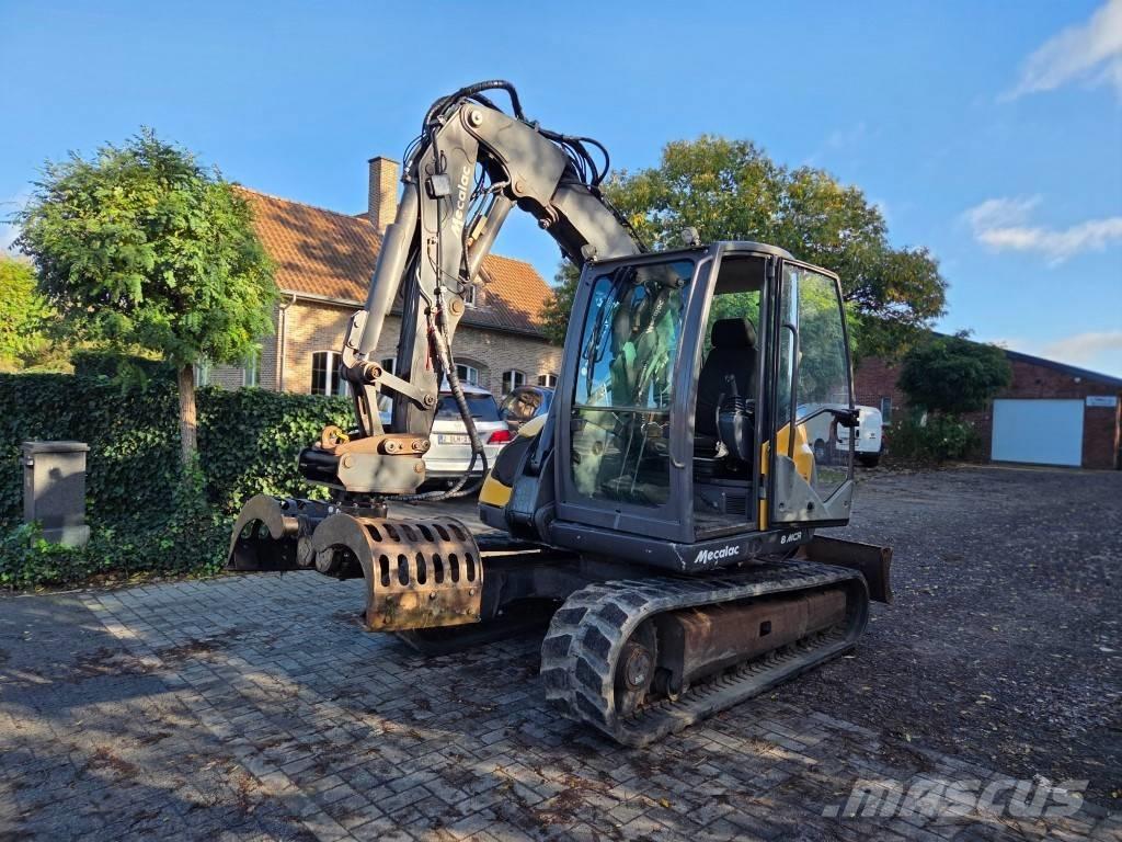 Mecalac 8 MCR Mini excavators  7t - 12t
