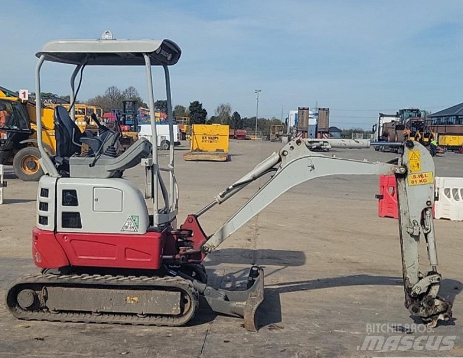 Takeuchi TB 217 R Mini excavators < 7t (Mini diggers)