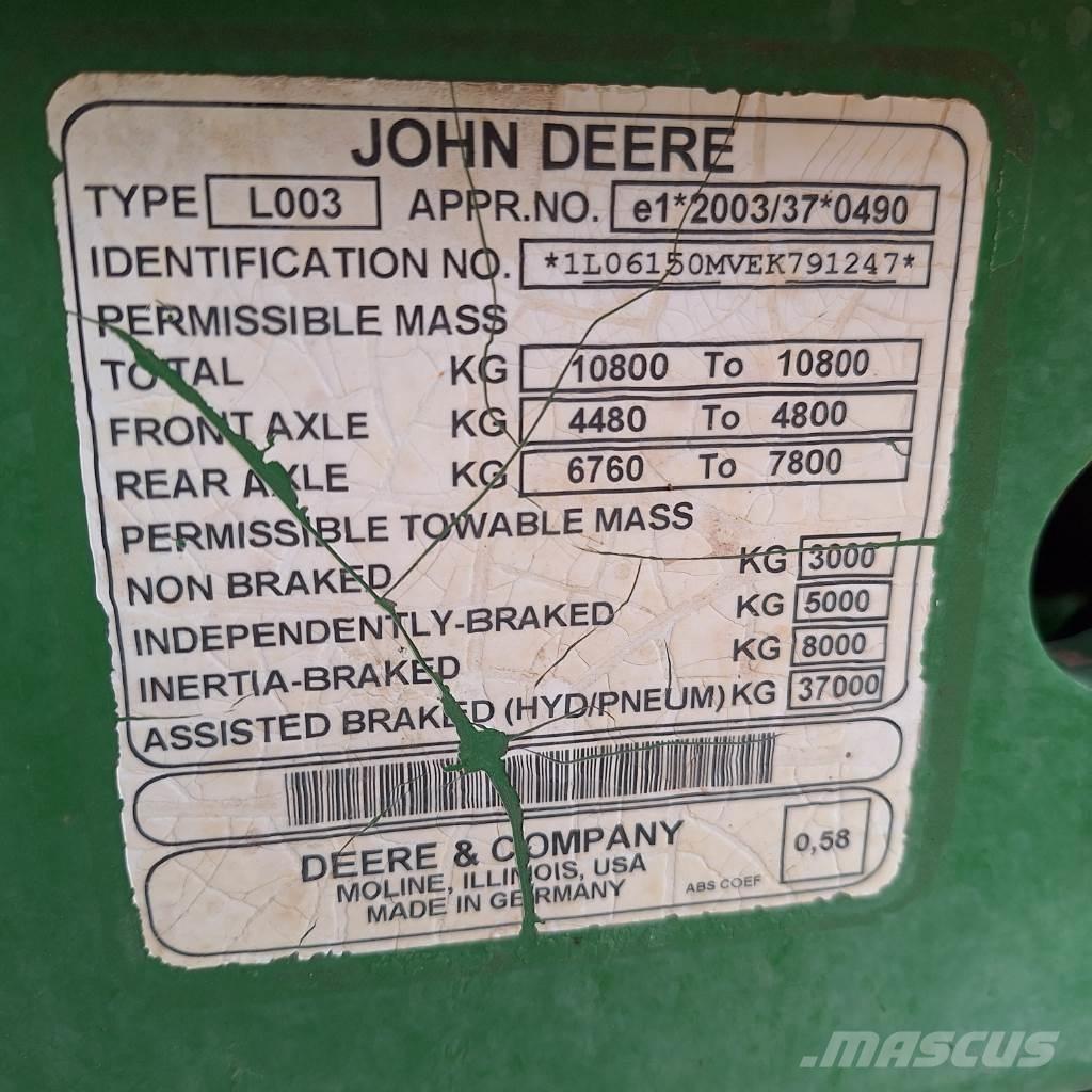 John Deere 6150M Tractors
