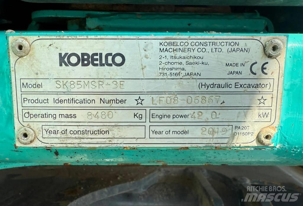 Kobelco SK 85 MSR-3 Mini excavators  7t - 12t
