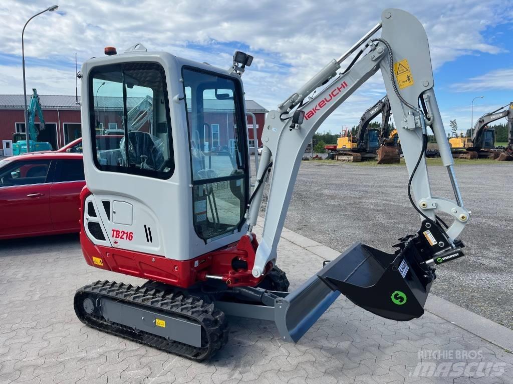 Takeuchi TB216 Mini excavators < 7t (Mini diggers)