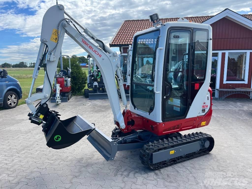Takeuchi TB216 Mini excavators < 7t (Mini diggers)