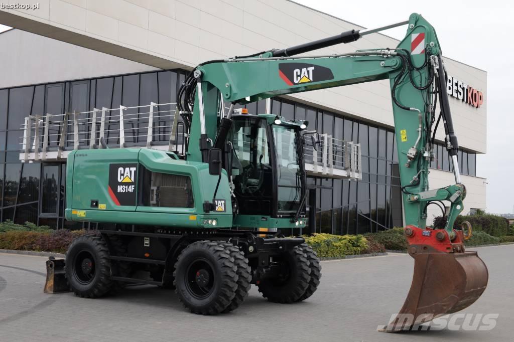 CAT M314F Wheeled excavators
