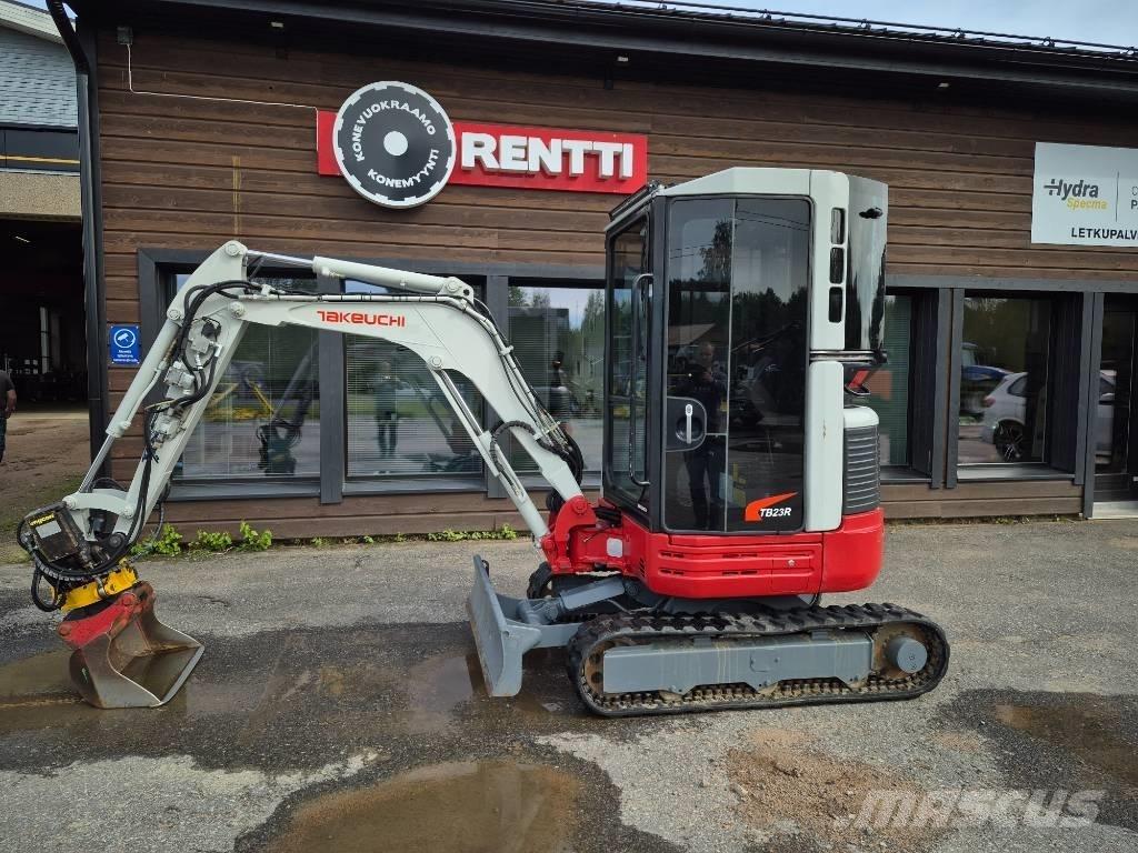 Takeuchi 23R Mini excavators < 7t (Mini diggers)