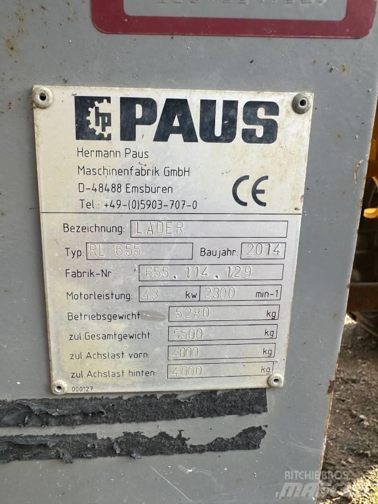 Paus RL 655 Wheel loaders