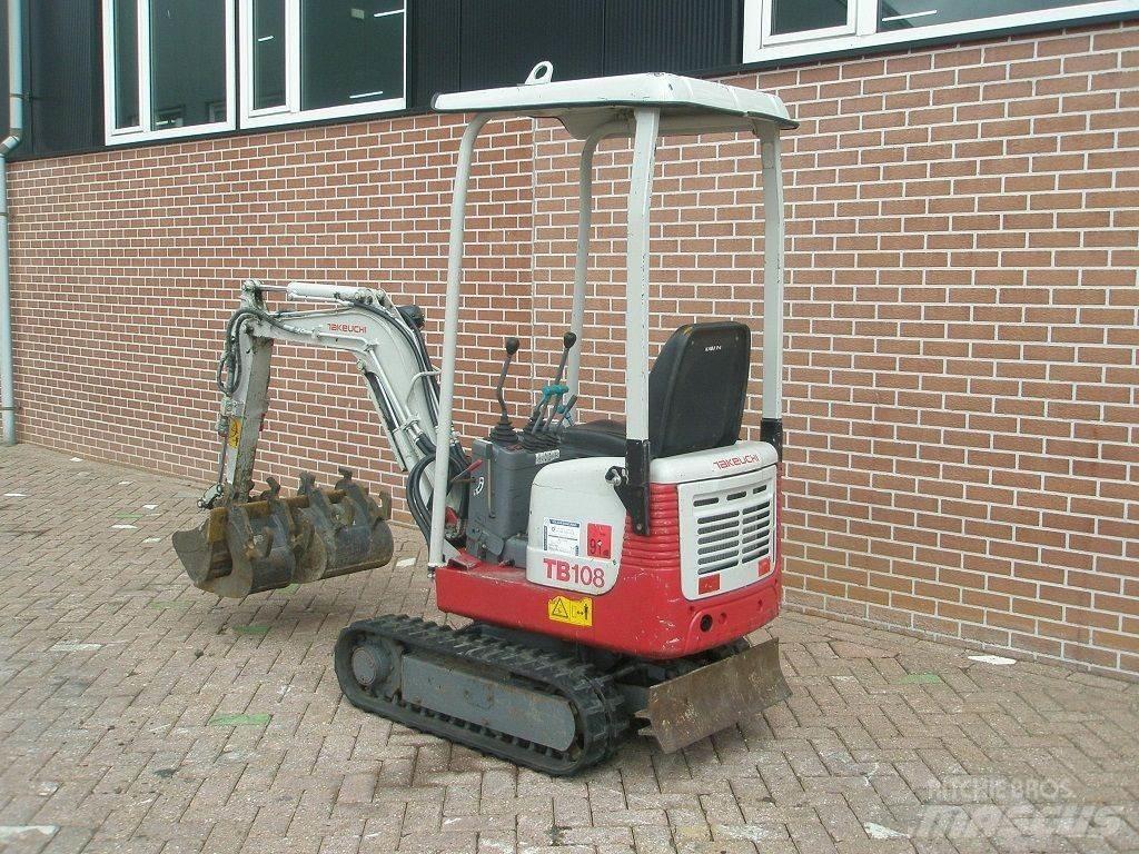 Takeuchi TB108 Mini excavators < 7t (Mini diggers)