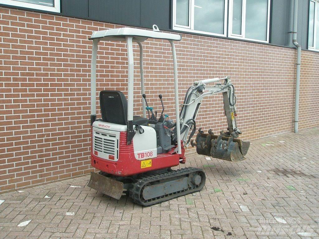 Takeuchi TB108 Mini excavators < 7t (Mini diggers)