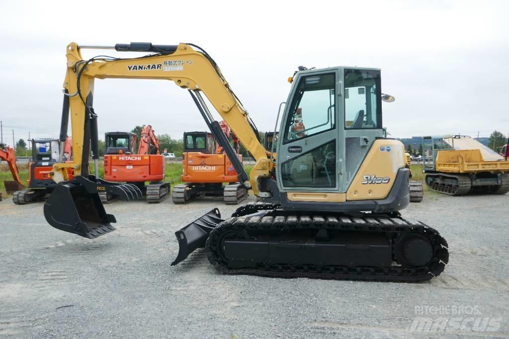 Yanmar SV 100-1 Crawler excavators