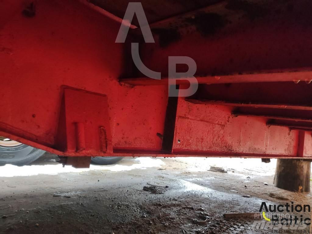 Overlander TRI36 Curtain sider semi-trailers