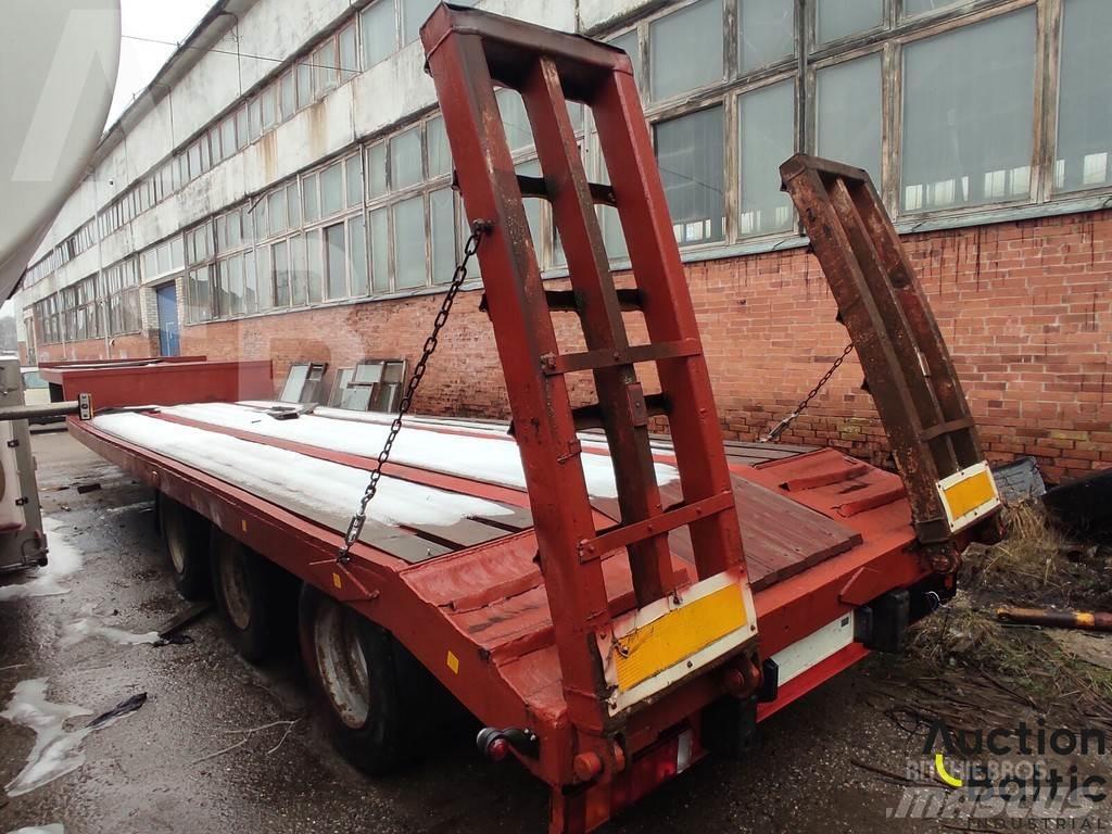 Overlander TRI36 Curtain sider semi-trailers