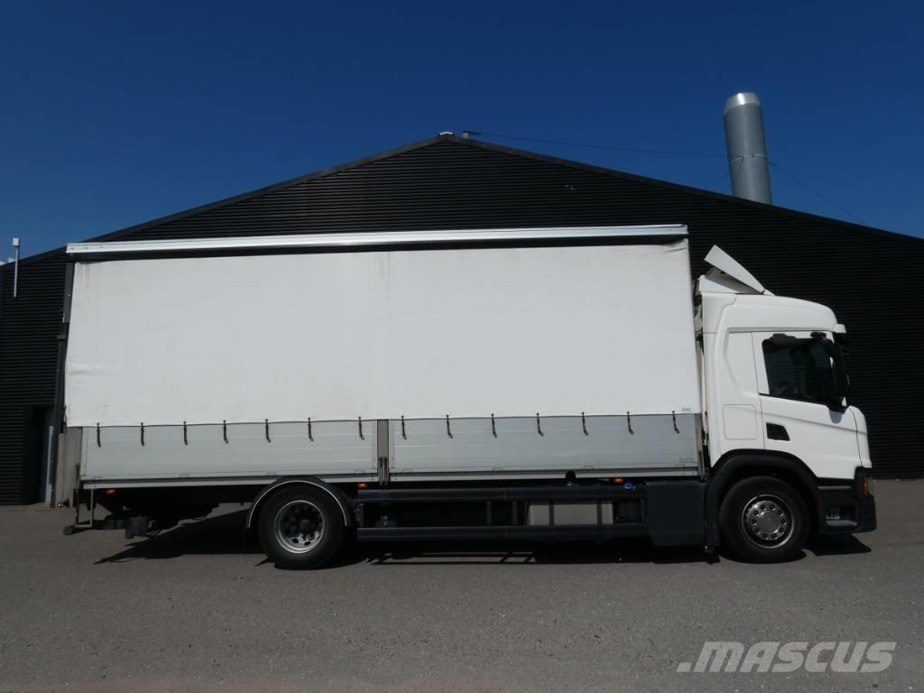 Scania P 280 Curtain sider trucks