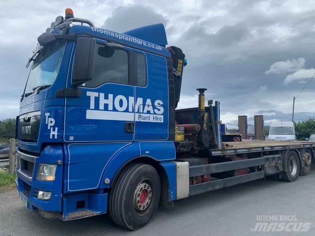 MAN TGX 26.400 Truck mounted cranes