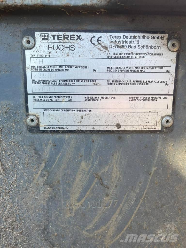 Fuchs MHL335 Waste / industry handlers