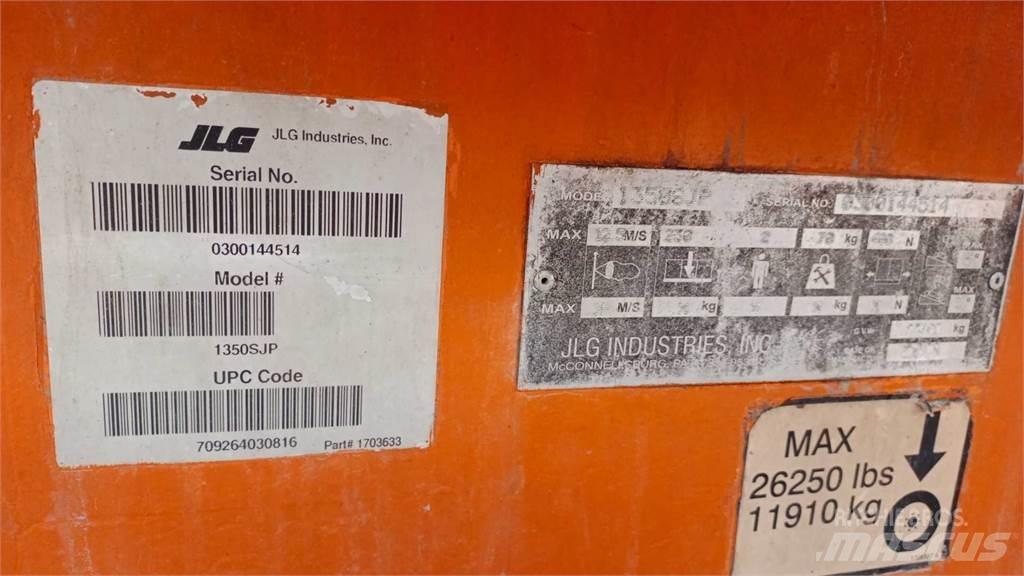 JLG 1350SJP Telescopic boom lifts