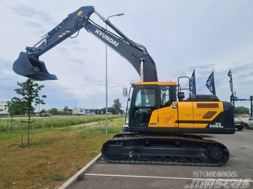 Hyundai HX220AL Crawler excavators