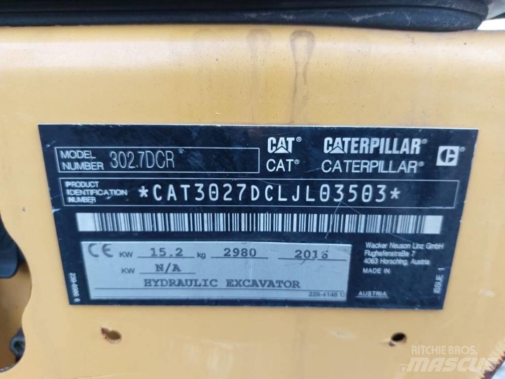 CAT 302.7 D CR Mini excavators < 7t (Mini diggers)
