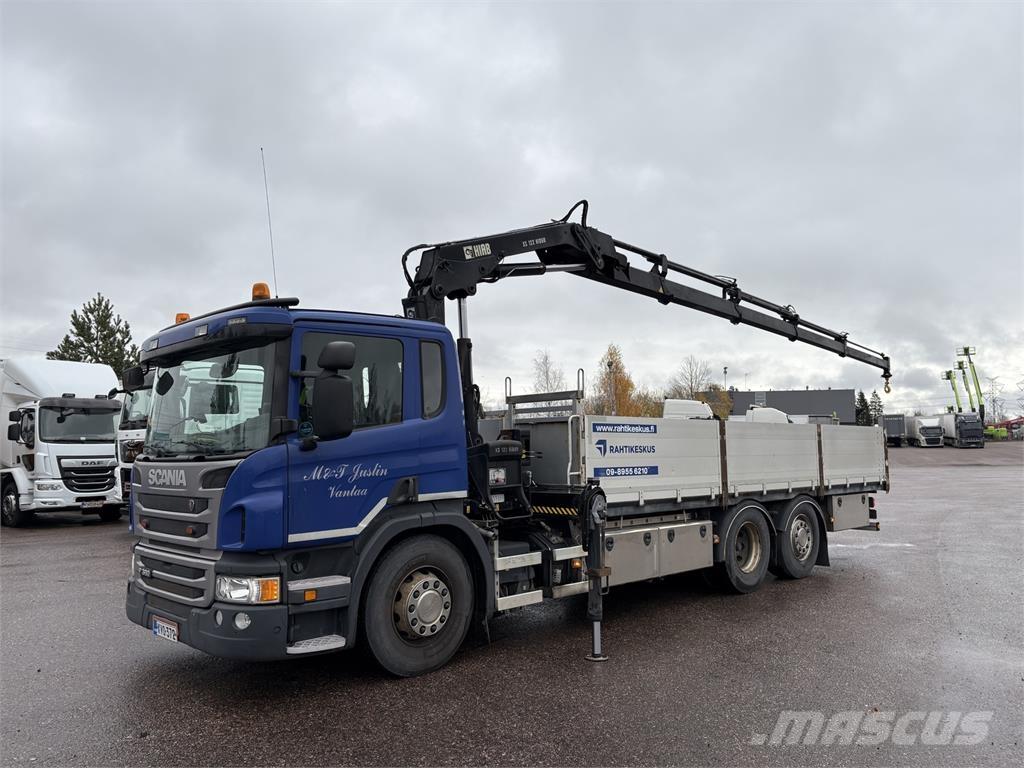 Scania P360 6x2*4 Truck mounted cranes