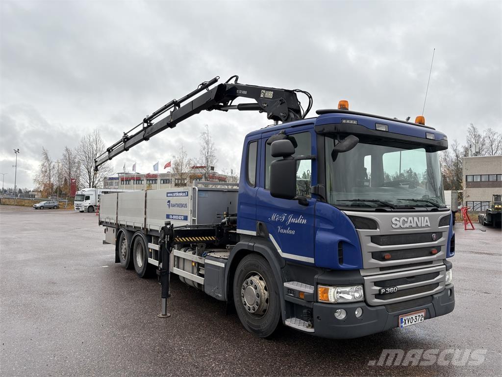 Scania P360 6x2*4 Truck mounted cranes