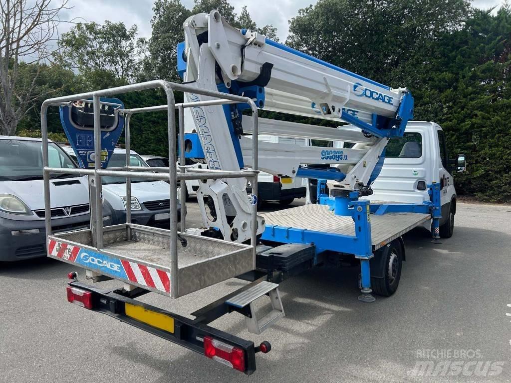 Socage 21DJ Truck mounted platforms
