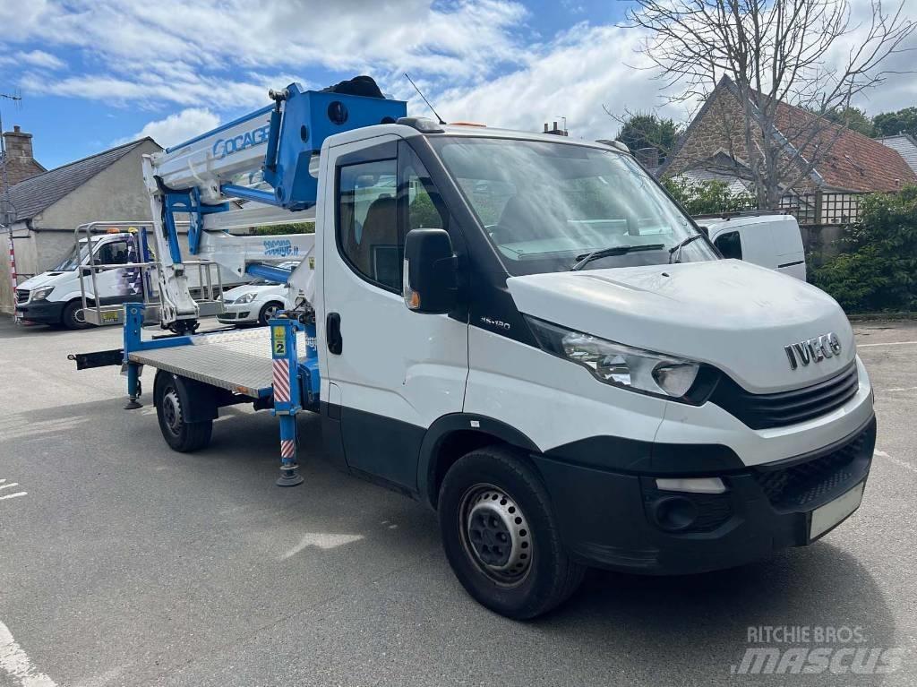 Socage 21DJ Truck mounted platforms