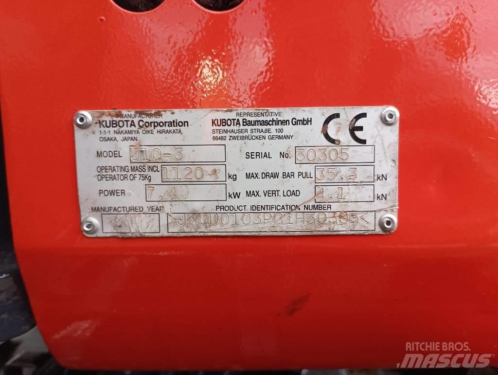 Kubota U 10 Mini excavators < 7t (Mini diggers)
