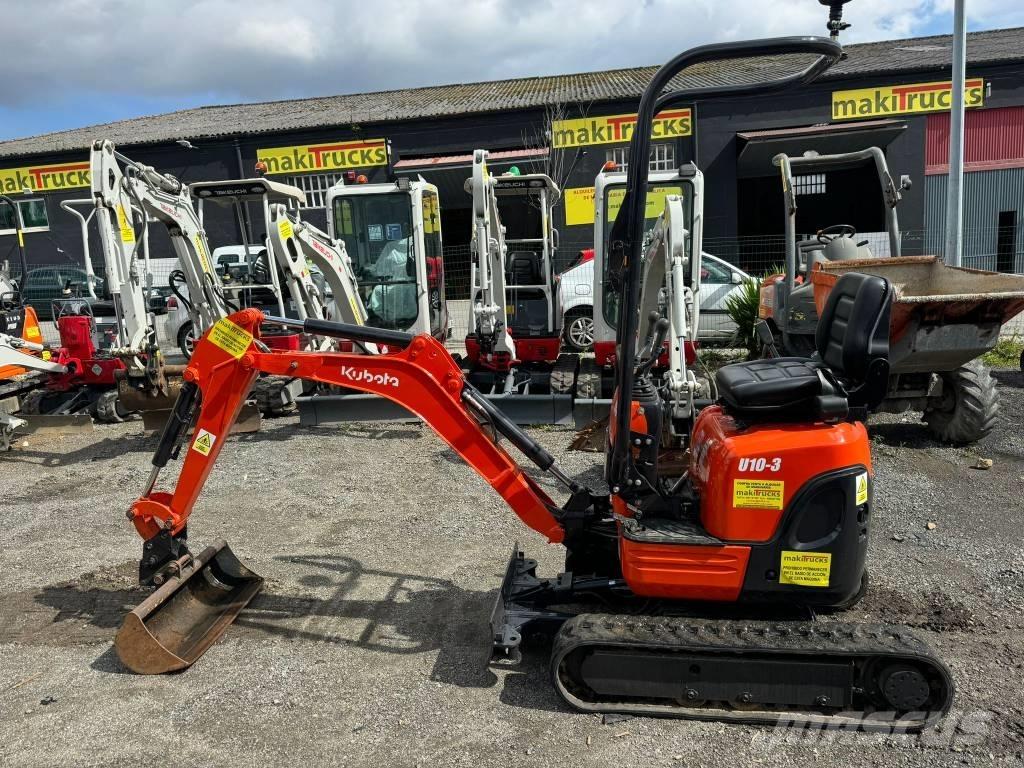 Kubota U 10-3 Mini excavators < 7t (Mini diggers)