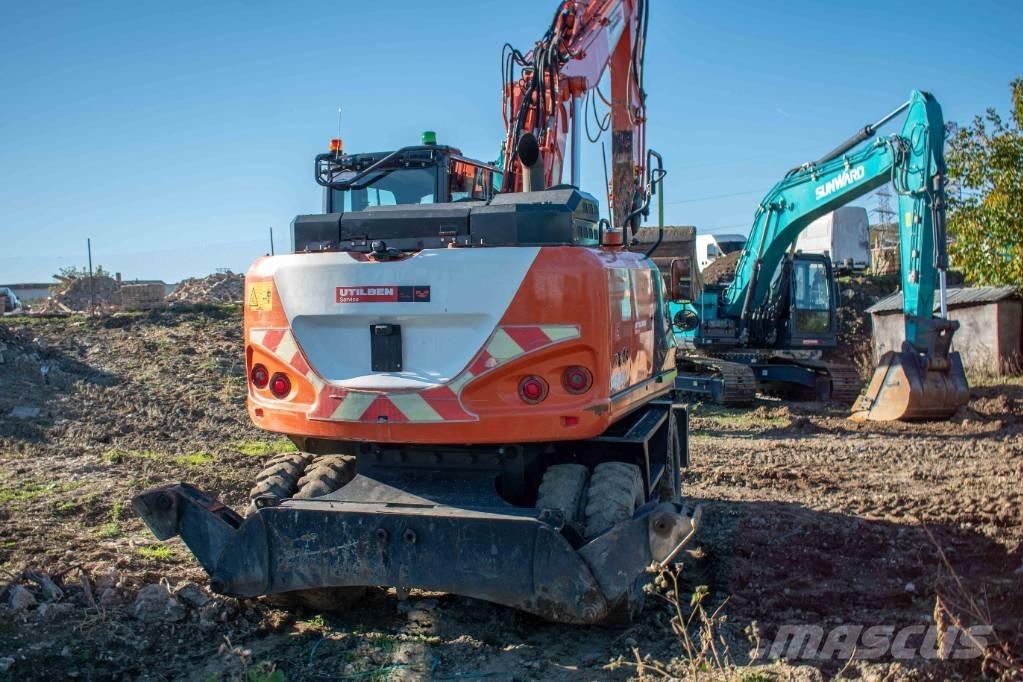  Hitach ZX 145 Wheeled excavators