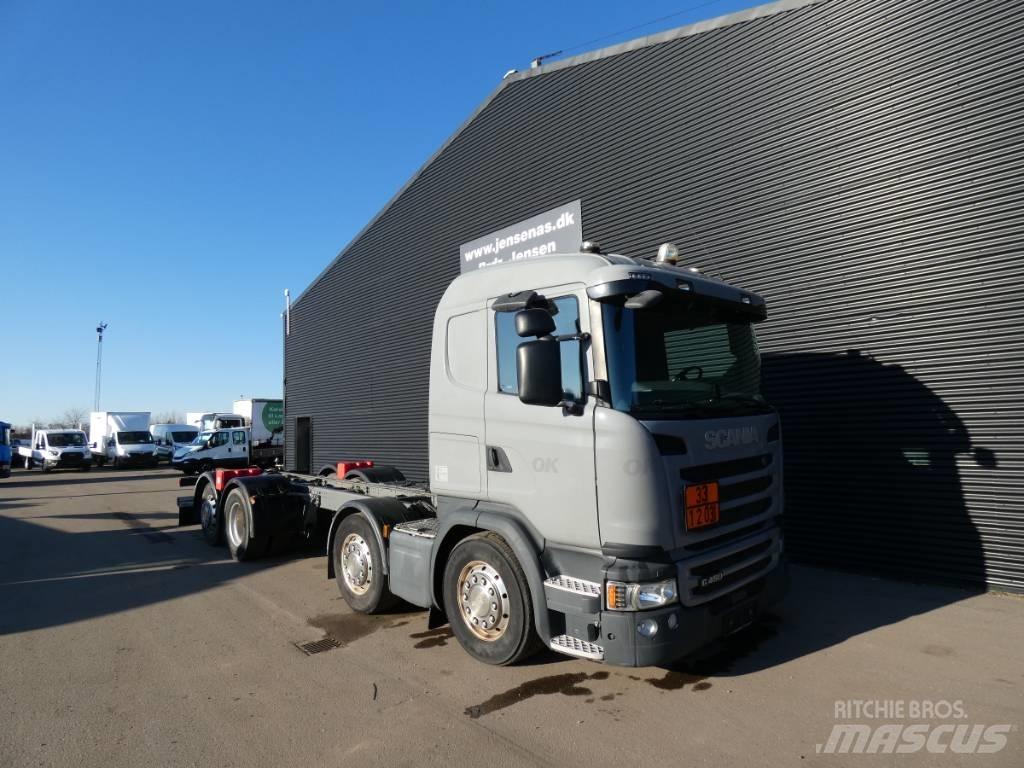Scania G 450 Chassis Cab trucks