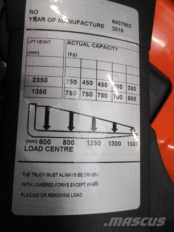 BT SPE120 XR Low lift with platform