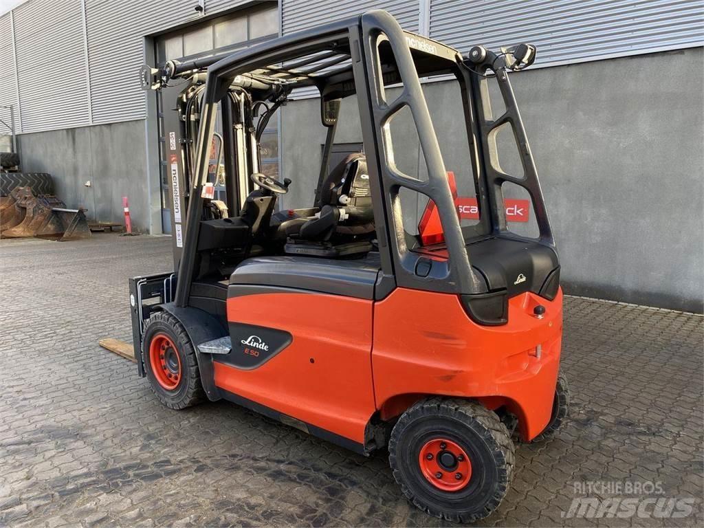 Linde E50 Electric forklift trucks