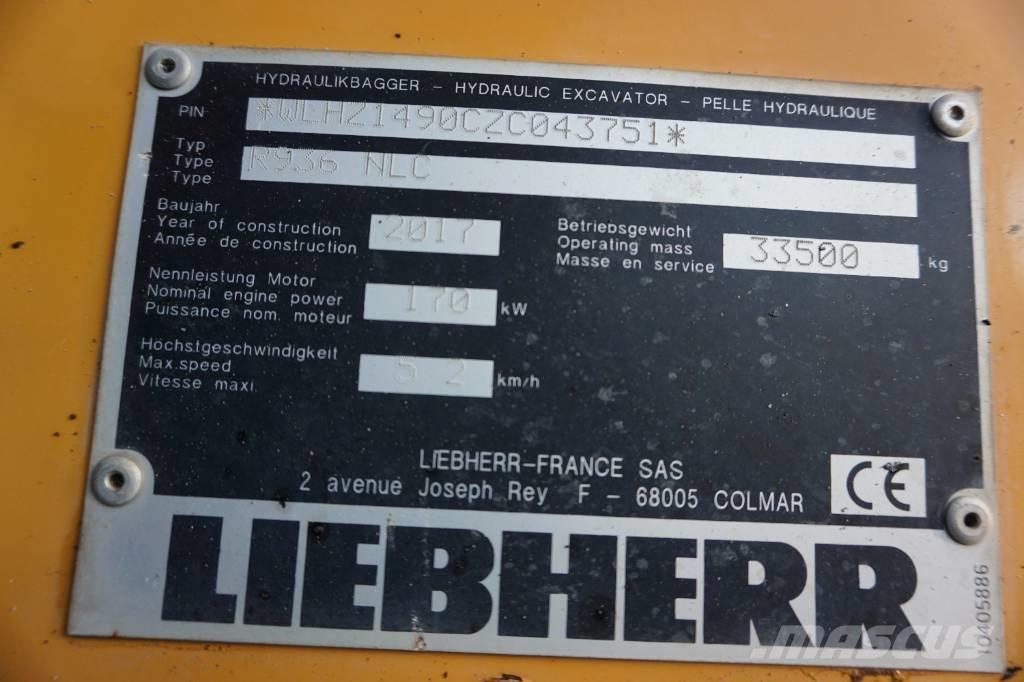 Liebherr R 936 N LC Crawler excavators