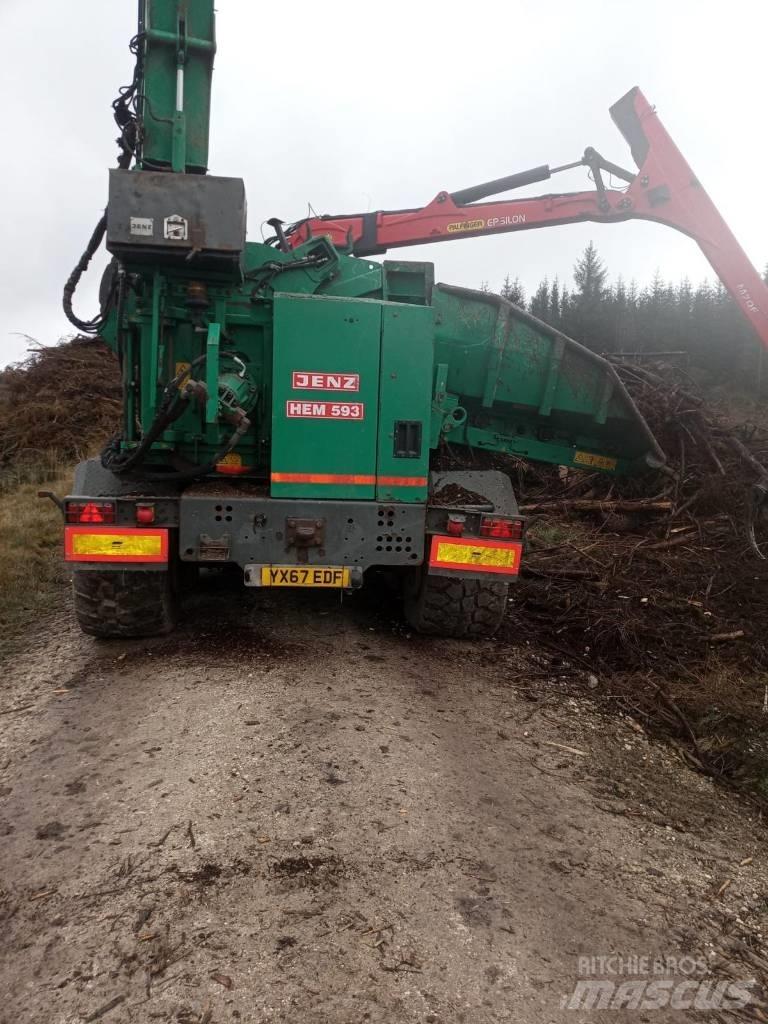 JENZ HEM 593Z Wood chippers