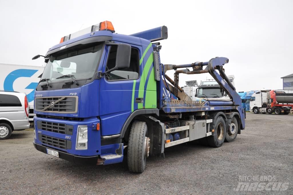 Volvo FM-380 6*2 Skip bin truck