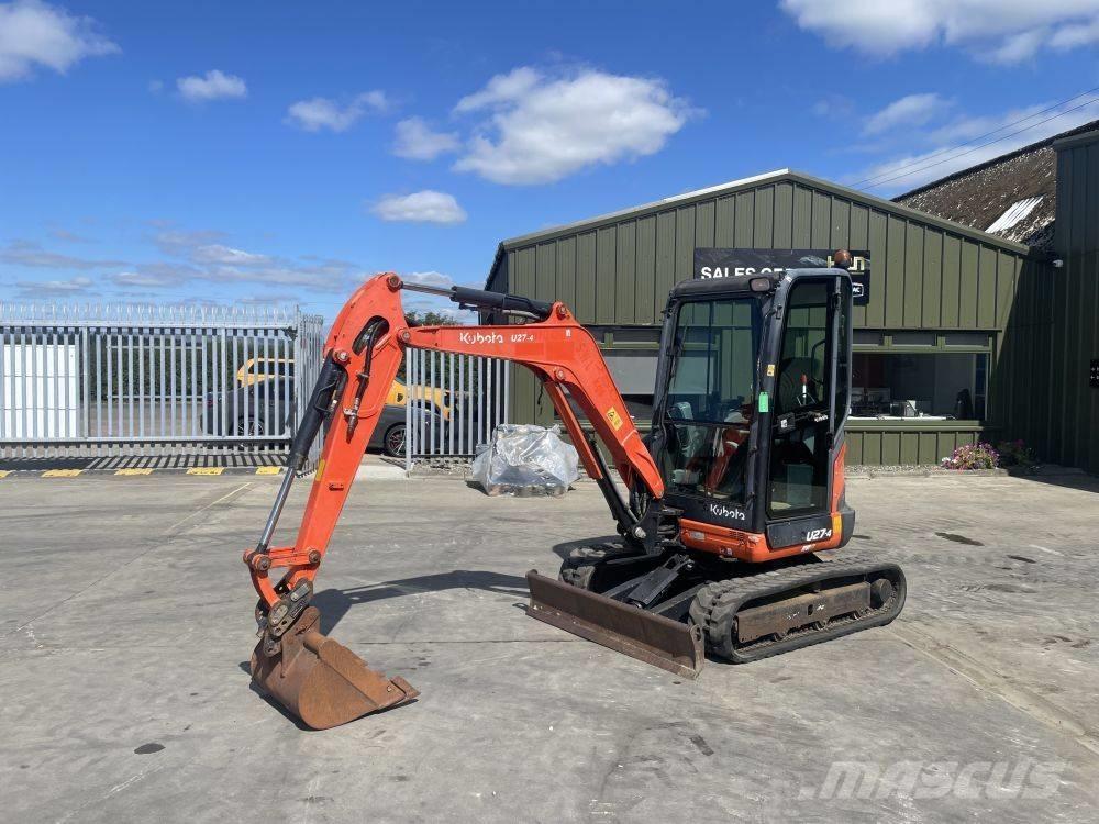 Kubota U 27-4 Mini excavators < 7t (Mini diggers)