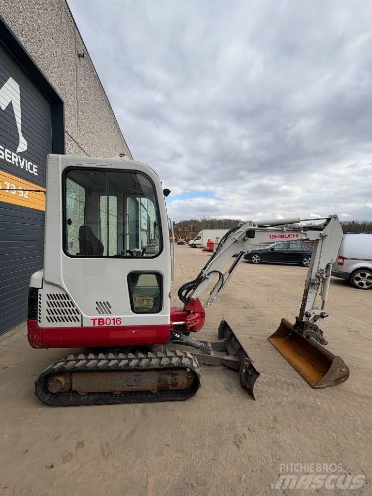 Takeuchi TB016 Mini excavators < 7t (Mini diggers)