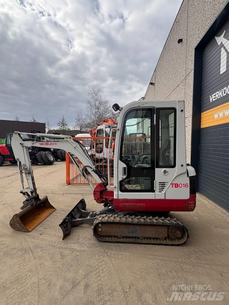 Takeuchi TB016 Mini excavators < 7t (Mini diggers)